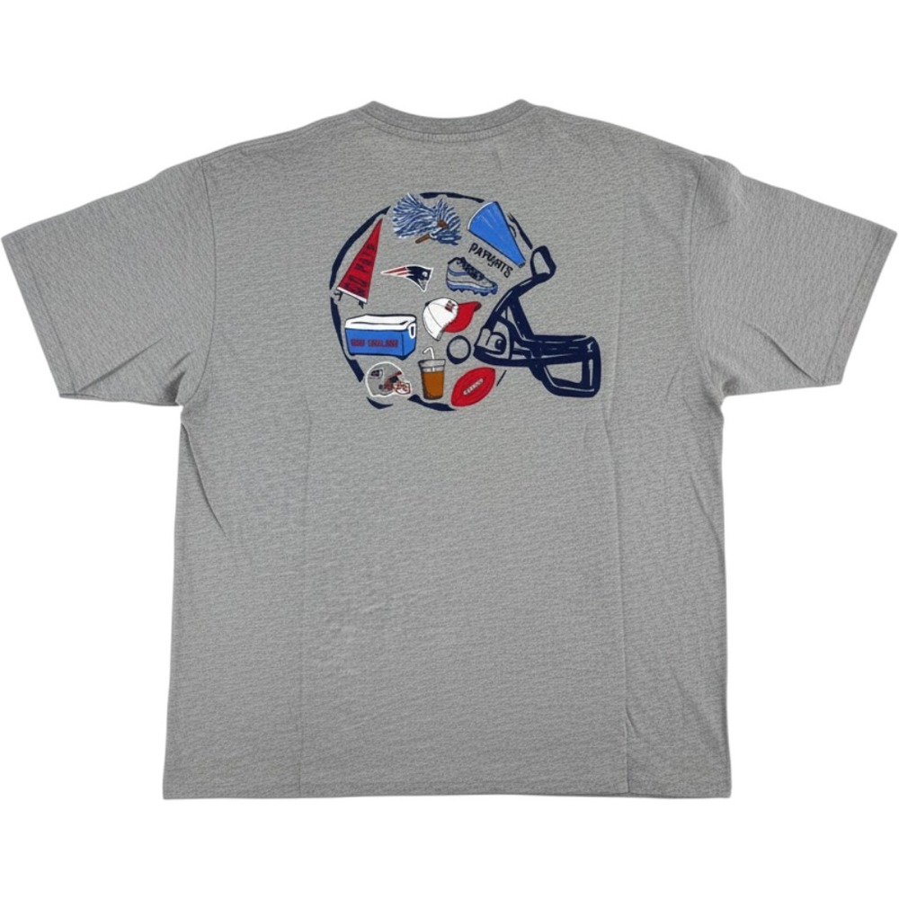 New England Patriots NFL Football Graphic Tee Shirt Womens XL NEW